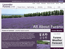 Tablet Screenshot of lavenderfurano.com